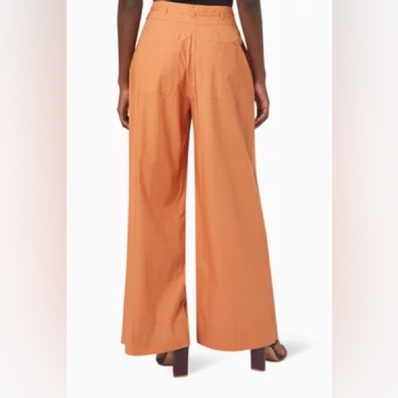 ULLA JOHNSON Iyla Ruffle Poplin Peplum Top &
Zada Pants (SD2) - Picture 3 of 12